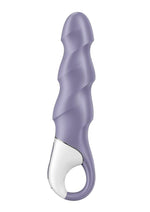 Load image into Gallery viewer, Satisfyer Air Pump Vibrator 1 Rechargeable Silicone Vibrator - Purple/White
