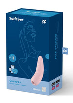 Load image into Gallery viewer, Satisfyer Curvy 2+ Rechargeable Silicone Clitoral Stimulator - Pink
