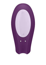 Load image into Gallery viewer, Satisfyer Double Joy Rechargeable Silicone Dual Stimulating Vibrator
