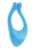 Load image into Gallery viewer, Satisfyer Endless Love Silicone Rechargeable Couples Vibrator - Blue/Turquoise

