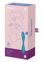 Load image into Gallery viewer, Satisfyer G-Spot Flex 1 Rechargeable Silicone Vibrator - Blue/Petrol
