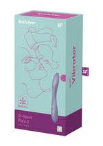 Load image into Gallery viewer, Satisfyer G-Spot Flex 2 Rechargeable Silicone Vibrator - Dark - Purple/Violet
