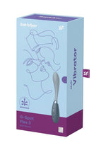 Load image into Gallery viewer, Satisfyer G-Spot Flex 3 Rechargeable Silicone Vibrator - Grey
