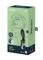Load image into Gallery viewer, Satisfyer Heat Climax Warming Anal Stimulator - Black

