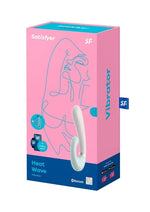 Load image into Gallery viewer, Satisfyer Heat Wave Silicone Warming Rabbit Vibrator - Green/Mint
