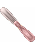 Load image into Gallery viewer, Satisfyer Hot Lover Rechargeable Silicone Warming Dual-Stim Vibrator
