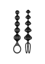 Load image into Gallery viewer, Satisfyer Love Beads Silicone Anal Beads Black (2 Each
