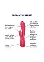 Load image into Gallery viewer, Satisfyer Mono Flex Rechargeable Silicone Rabbit Vibrator
