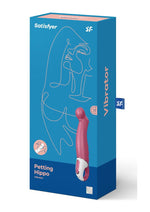 Load image into Gallery viewer, Satisfyer Petting Hippo G-Spot Vibrator Waterproof - Pink
