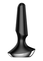 Load image into Gallery viewer, Satisfyer Plug-Ilicious 2 Silicone Vibrating Anal Plug - Black
