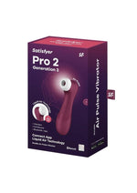 Load image into Gallery viewer, Satisfyer Pro 2 Generation 3 with Connect App Silicone Clitoral Stimulator - Red
