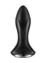 Load image into Gallery viewer, Satisfyer Rotator Plug 1+ Silicone Vibrating Anal Stimulator - Black
