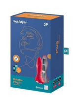 Load image into Gallery viewer, Satisfyer Rotator Plug 1+ Silicone Vibrating Anal Stimulator - Red
