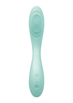 Load image into Gallery viewer, Satisfyer Rrrolling Pleasure Rechargeable Silicone Vibrator - Green/Mint
