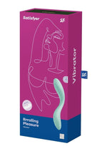Load image into Gallery viewer, Satisfyer Rrrolling Pleasure Rechargeable Silicone Vibrator - Green/Mint
