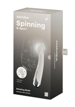 Load image into Gallery viewer, Satisfyer Spinning G-Spot 1 Rechargeable Silicone Vibrator - Beige/Tan
