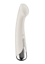 Load image into Gallery viewer, Satisfyer Spinning G-Spot 1 Rechargeable Silicone Vibrator - Beige/Tan

