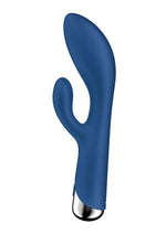 Load image into Gallery viewer, Satisfyer Spinning Rabbit 1 Rechargeable Silicone Rabbit Vibrator - Blue
