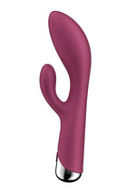 Load image into Gallery viewer, Satisfyer Spinning Rabbit 1 Rechargeable Silicone Rabbit Vibrator - Red

