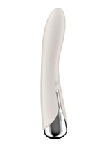 Load image into Gallery viewer, Satisfyer Spinning Vibe 1 Rechargeable Silicone Rotating G-Spot Vibrator - Beige/Tan
