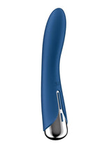 Load image into Gallery viewer, Satisfyer Spinning Vibe 1 Rechargeable Silicone Rotating G-Spot Vibrator - Blue
