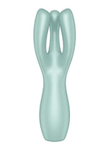 Load image into Gallery viewer, Satisfyer Threesome 3 Rechargeable Silicone Stimulator - Green/Mint
