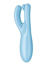 Load image into Gallery viewer, Satisfyer Threesome 4 Rechargeable Silicone Vibrator
