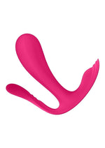 Load image into Gallery viewer, Satisfyer Top Secret+ Connect App Rechargeable Silicone Wearable Vibrator - Pink
