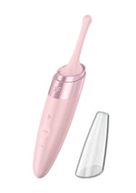 Load image into Gallery viewer, Satisfyer Twirling Delight Rechargeable Stimulator - Pink/Rose
