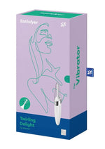Load image into Gallery viewer, Satisfyer Twirling Delight Rechargeable Stimulator - White
