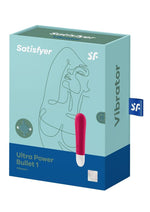 Load image into Gallery viewer, Satisfyer Ultra Power Bullet 1 Rechargeable Silicone Bullet Vibrator - Red
