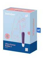 Load image into Gallery viewer, Satisfyer Ultra Power Bullet 2 Rechargeable Silicone Bullet Vibrator - Purple
