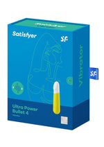 Load image into Gallery viewer, Satisfyer Ultra Power Bullet 4 Rechargeable Silicone Bullet Vibrator - Yellow
