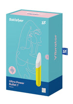 Load image into Gallery viewer, Satisfyer Ultra Power Bullet 7 Rechargeable Silicone Bullet Vibrator - Yellow
