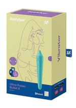 Load image into Gallery viewer, Satisfyer Ultra Power Bullet 8 Rechargeable Silicone Bullet Vibrator - Teal
