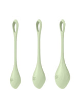 Load image into Gallery viewer, Satisfyer Yoni Power 2 Silicone Weighted Ben Wa Balls Set - Light - Grey
