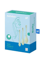 Load image into Gallery viewer, Satisfyer Yoni Power 2 Silicone Weighted Ben Wa Balls Set - Light - Grey
