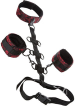 Load image into Gallery viewer, Scandal Collar Body Restraint - Black/Red
