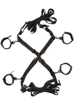 Load image into Gallery viewer, Scandal Over The Bed Cross - Black/Red
