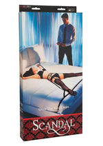Load image into Gallery viewer, Scandal Over The Bed Cross - Black/Red
