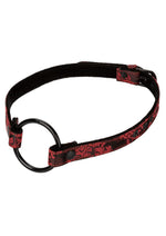 Load image into Gallery viewer, Scandal Wide Open Mouth Gag - Black/Red
