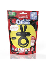 Load image into Gallery viewer, Screaming O 4b Ohare Vibrating Cock Ring - Black
