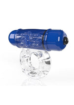 Load image into Gallery viewer, Screaming O 4t O Wow Vibrating Ring - Blue/Blueberry
