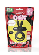 Load image into Gallery viewer, Screaming O 4t Ohare Vibrating Cock Ring - Black
