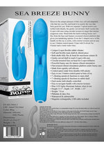 Load image into Gallery viewer, Sea Breeze Bunny Rechargeable Silicone G-Spot Rabbit Vibrator
