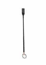 Load image into Gallery viewer, Secret Kisses Riding Crop - Black/Rose Gold
