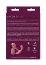 Load image into Gallery viewer, Secrets Echo Rechargeable Silicone G-Spot Vibrator with Clitoral Stimulation
