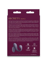Load image into Gallery viewer, Secrets Maple Rechargeable Silicone G-Spot Warming Vibrator with Clitoral Stimulation

