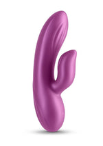 Load image into Gallery viewer, Seduction Angel Rechargeable Silicone Rabbit Vibrator - Magenta/Pink

