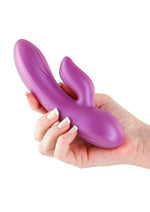 Load image into Gallery viewer, Seduction Angel Rechargeable Silicone Rabbit Vibrator
